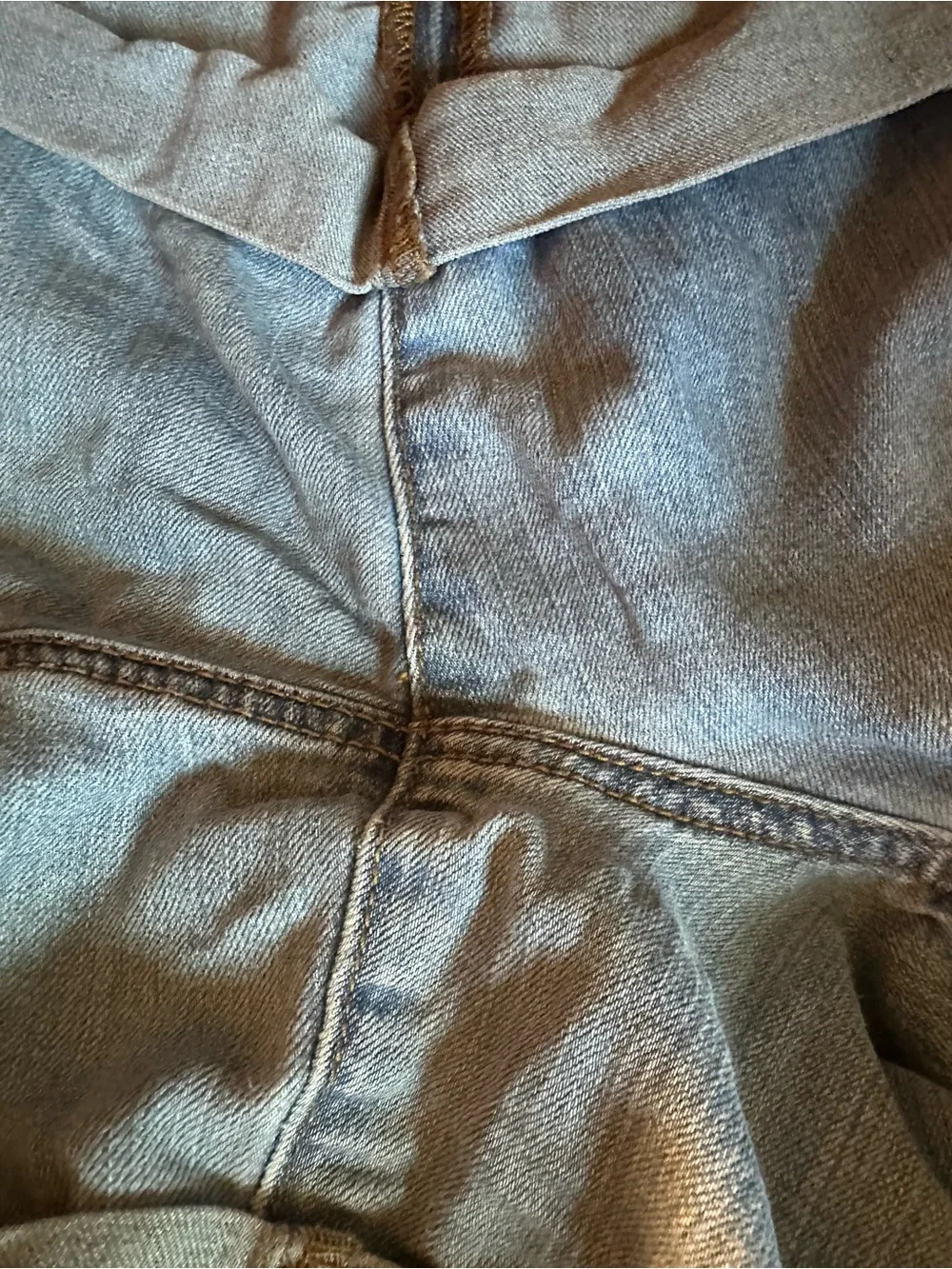 APT 9 Stonewashed Denim Short Shorts